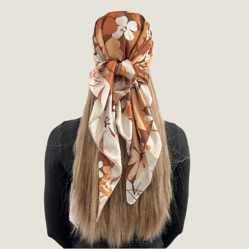 Boho Bloom Open Square Scarf