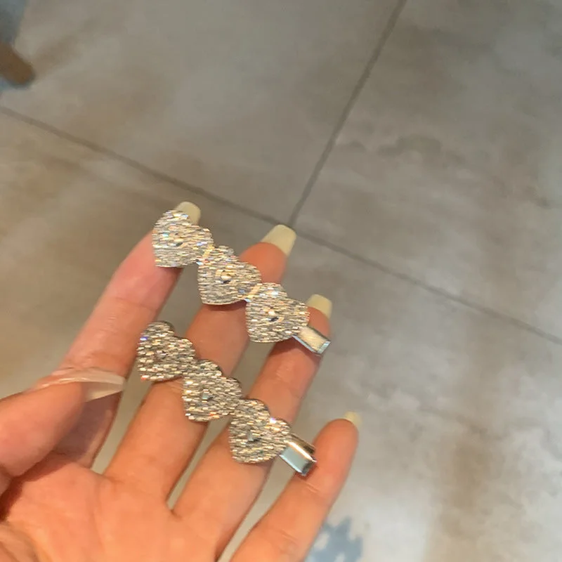 Wholesale Bow Zircon Hair Clips