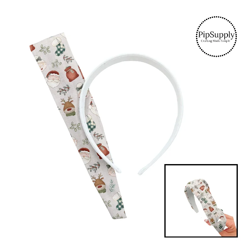 A North Pole Christmas DIY Knotted Headband Kit