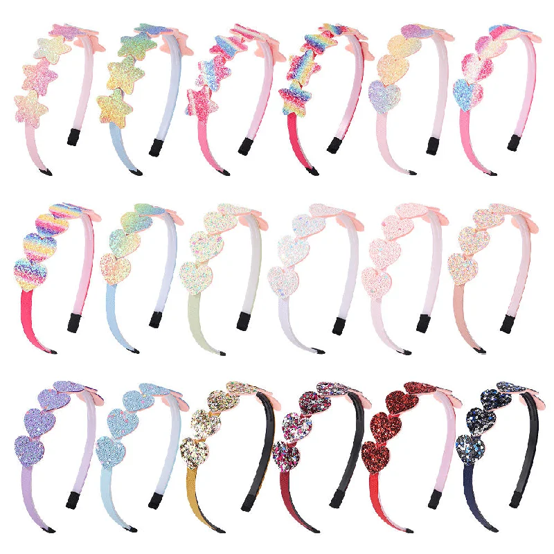 Wholesale Children's Candy Color Love Headbands