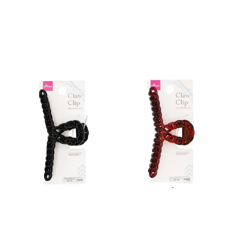 Chain Claw Clip Ribbon Type