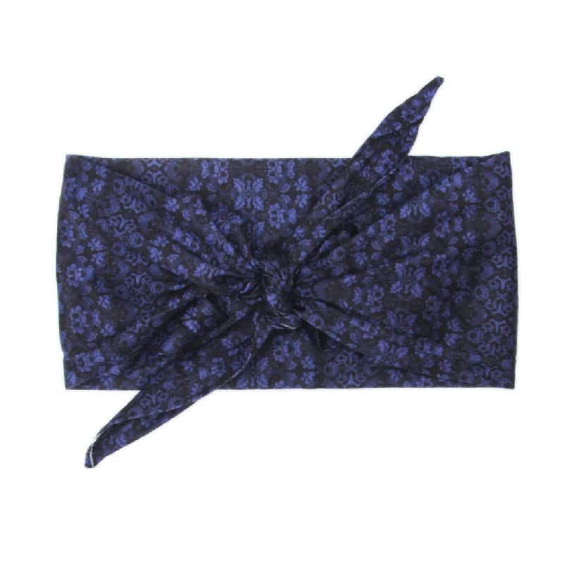 Blue Brocade