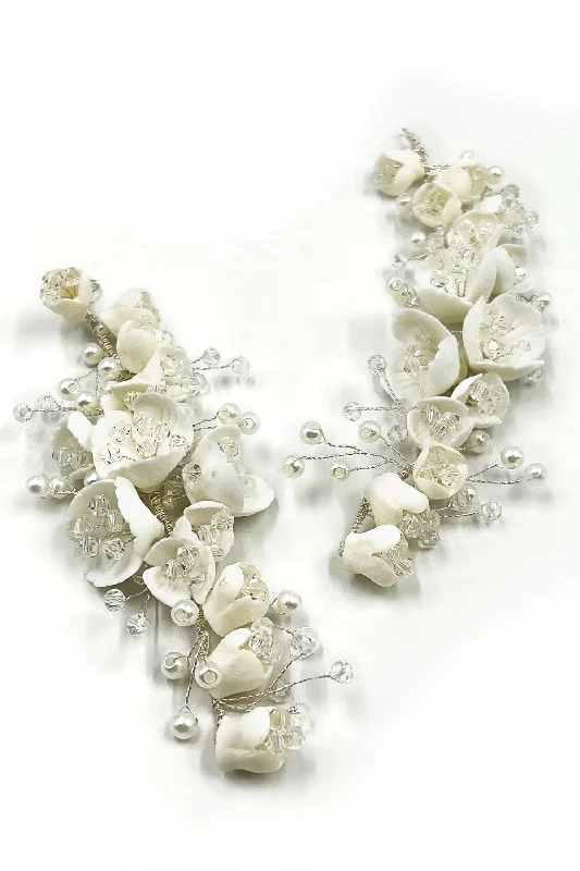 Lilies of the Valley Wedding Headpiece