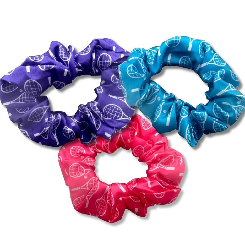 Tennis Scrunchie 3pc Set