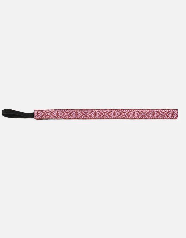 Mauve Solid Geometric - Skinny Headband