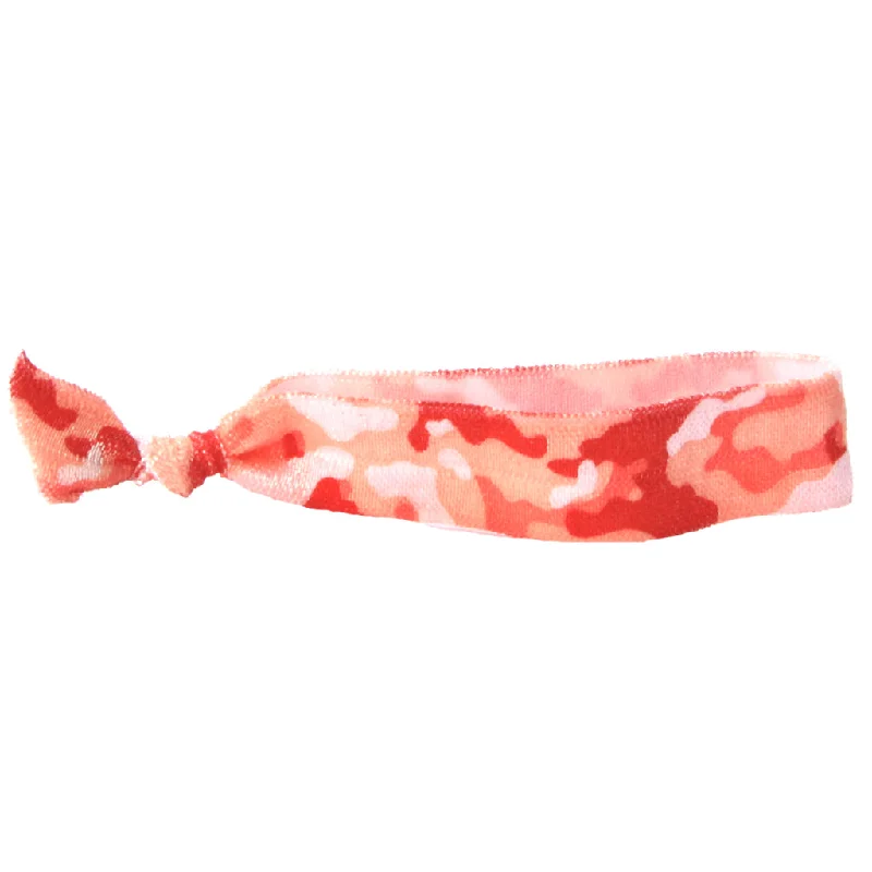 Pink Camo Hair Tie