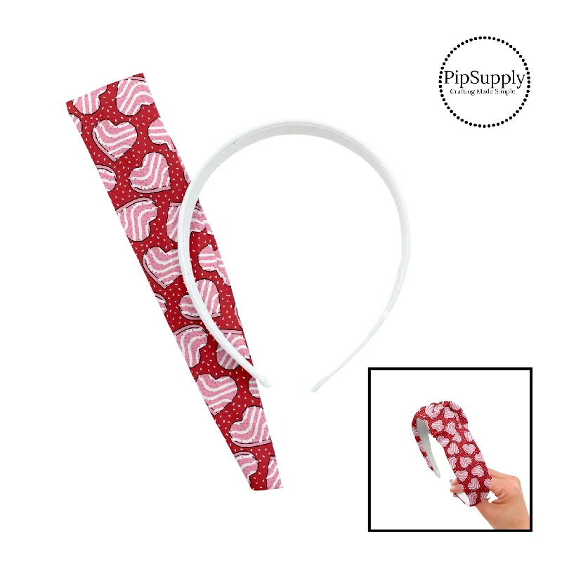 Heart Cakes DIY Knotted Headband Kit