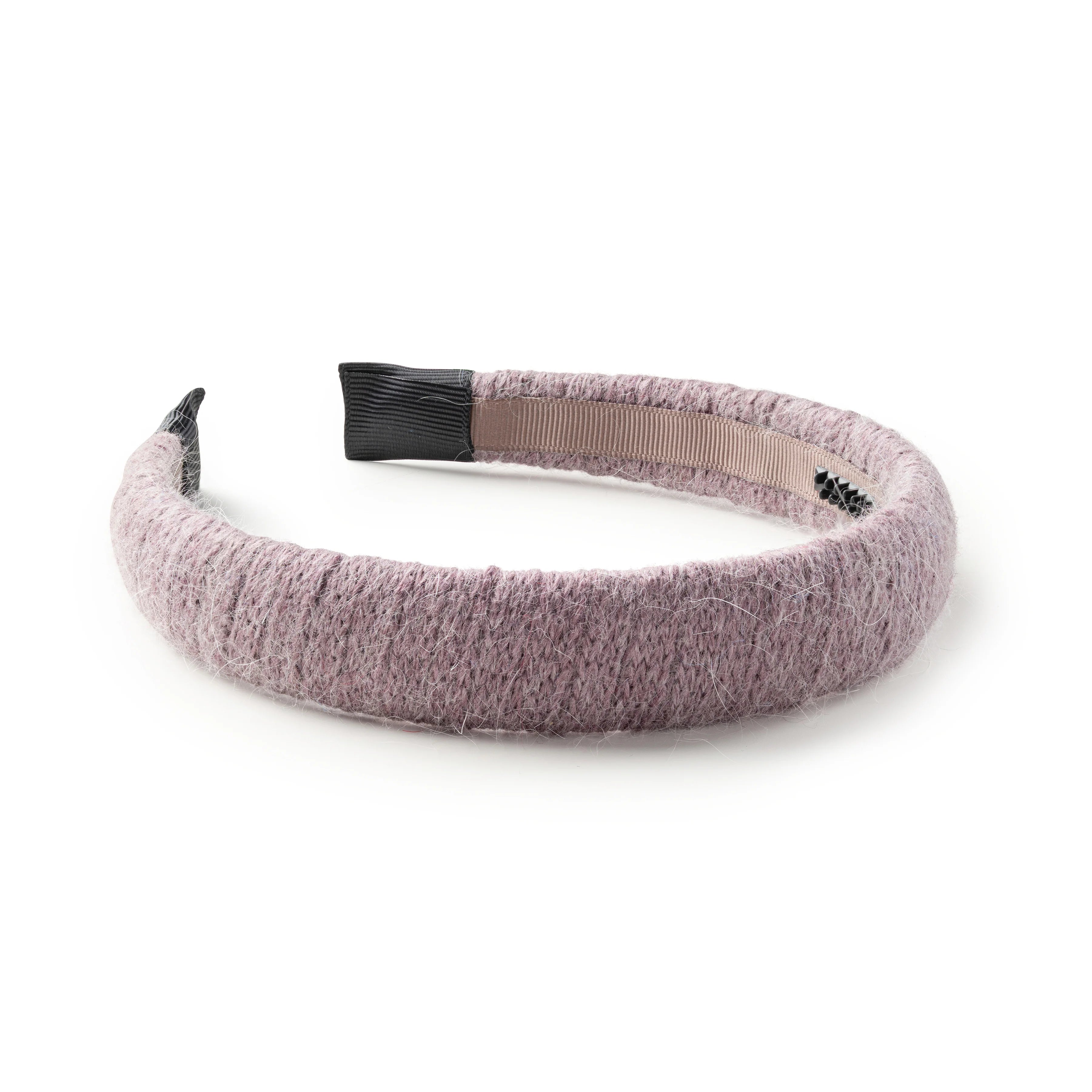 Halo Luxe Avery Ribbed Knit Padded Headband - Lilac