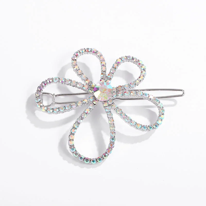 Wholesale Metal Diamond Geometric Hair Clips