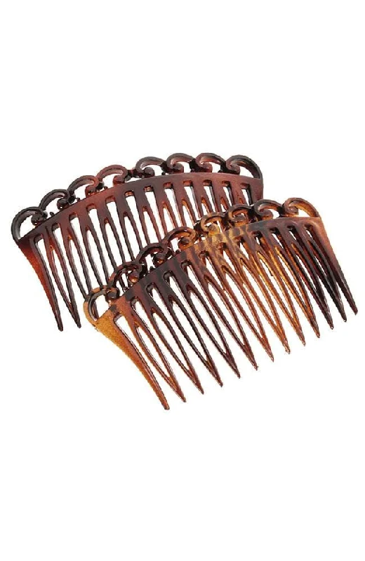 Small Filigree Side Comb Pair