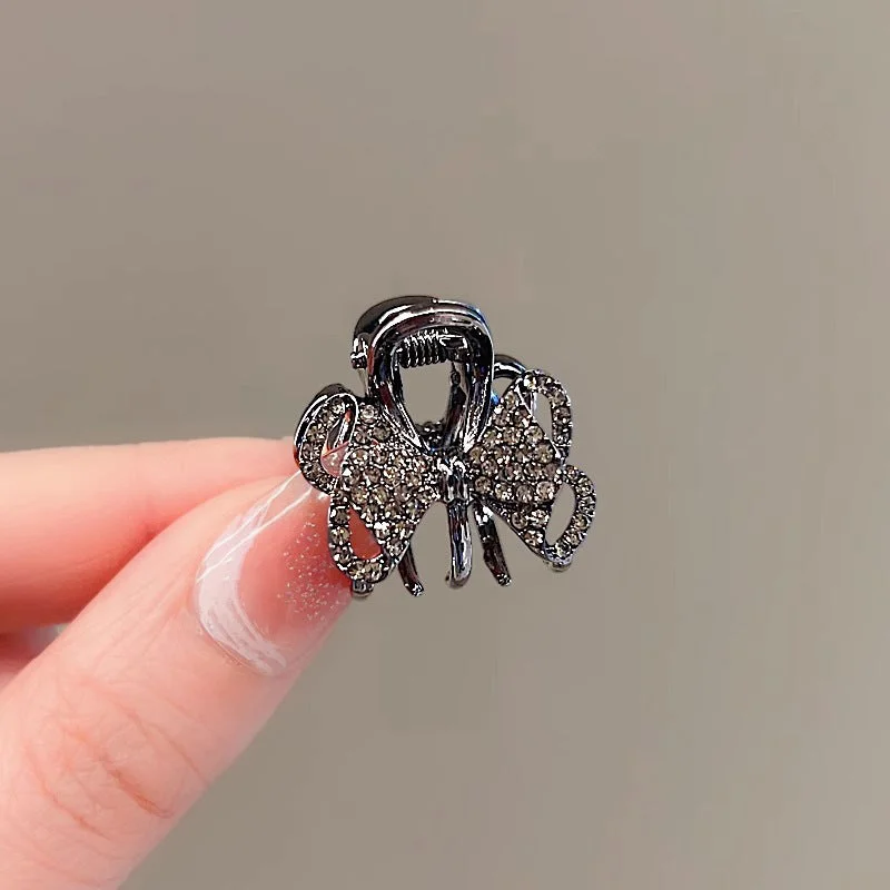 Wholesale Rhinestone Bow Small Clip Headdress