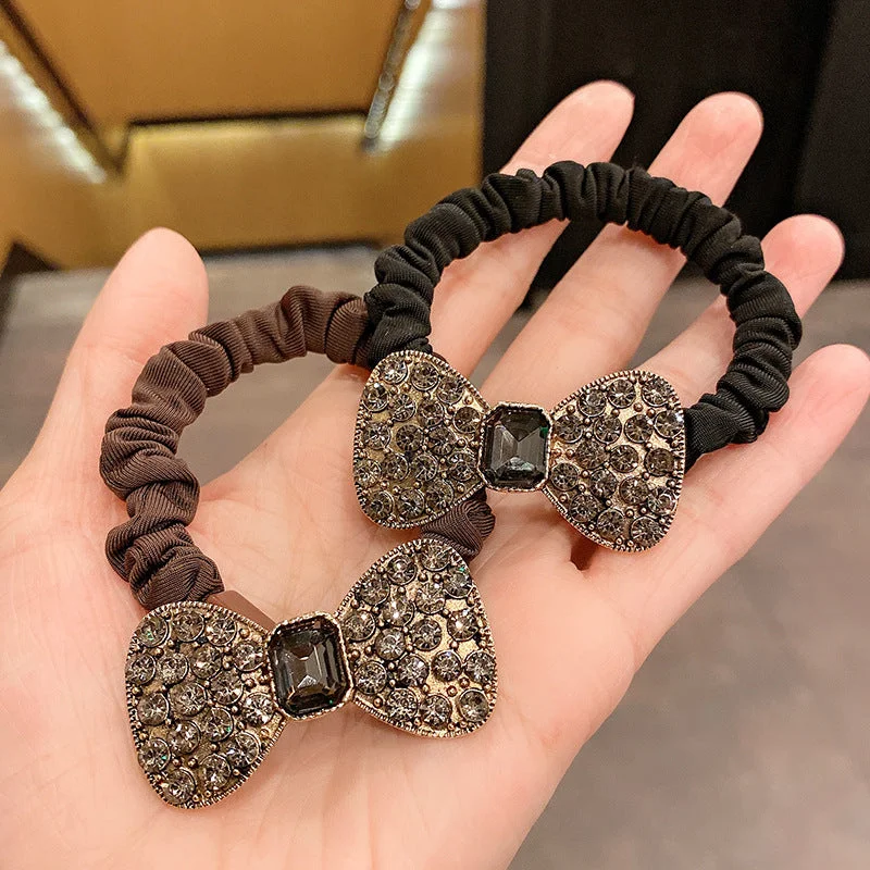 Wholesale Alloy Rhinestone Hair Tie