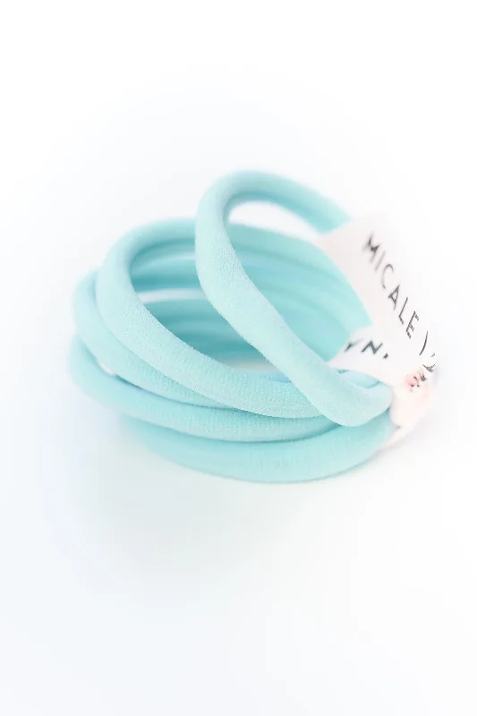 Baby Blue Large Ouchless Hair Ties