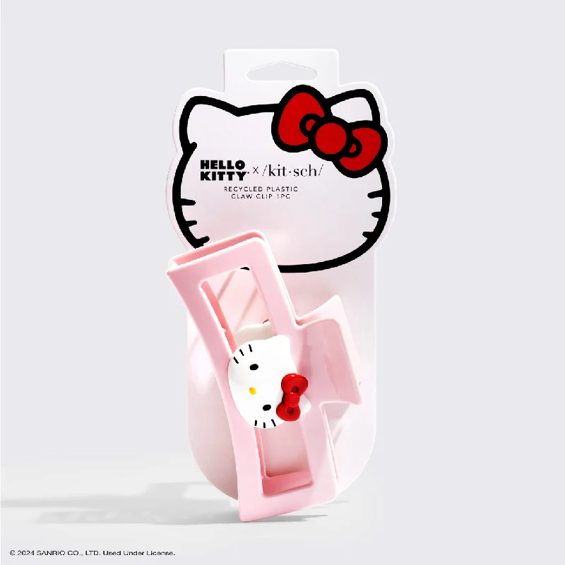 Kitsch x Hello Kitty Jumbo Open Shape Claw Clip - Hello Kitty Face