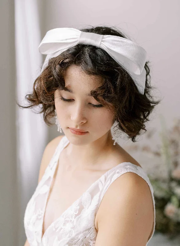 Silk bridal headband - Style #2354