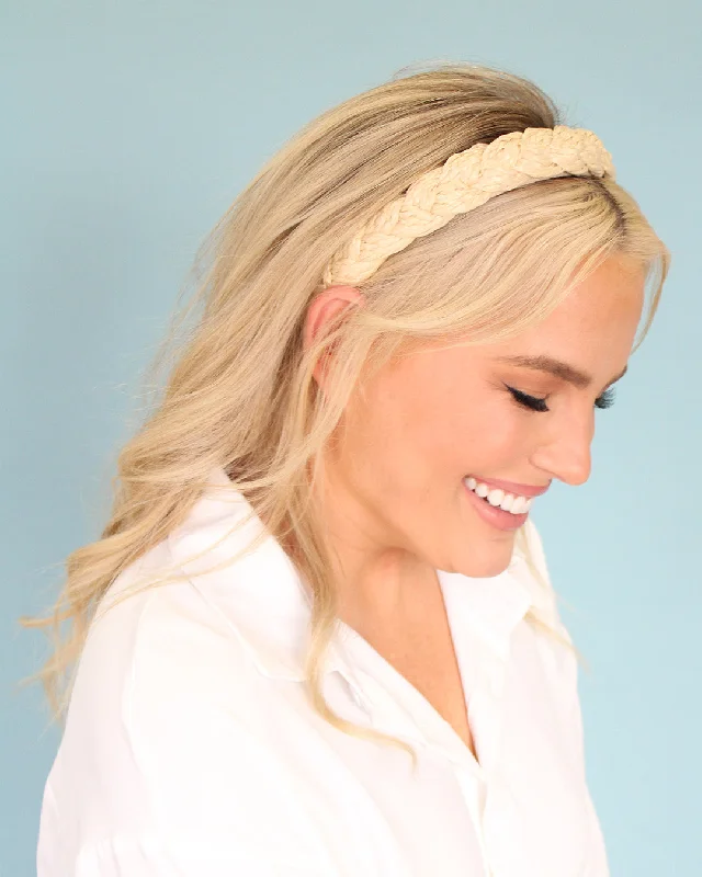 Braided Sea Grass - Raffia Headband