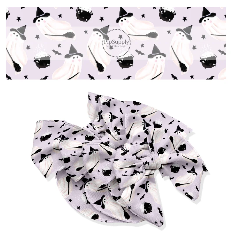 Spooky Ghosts Hair Bow Strips