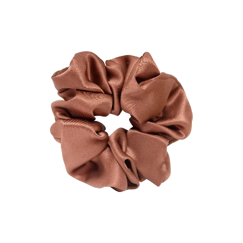 Sweet Dreams Silk Scrunchie in Cinnamon