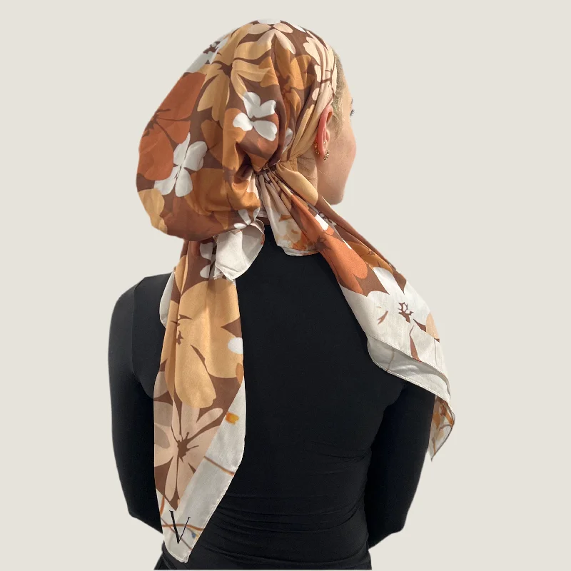 Boho Bloom Pre-Tied Scarf