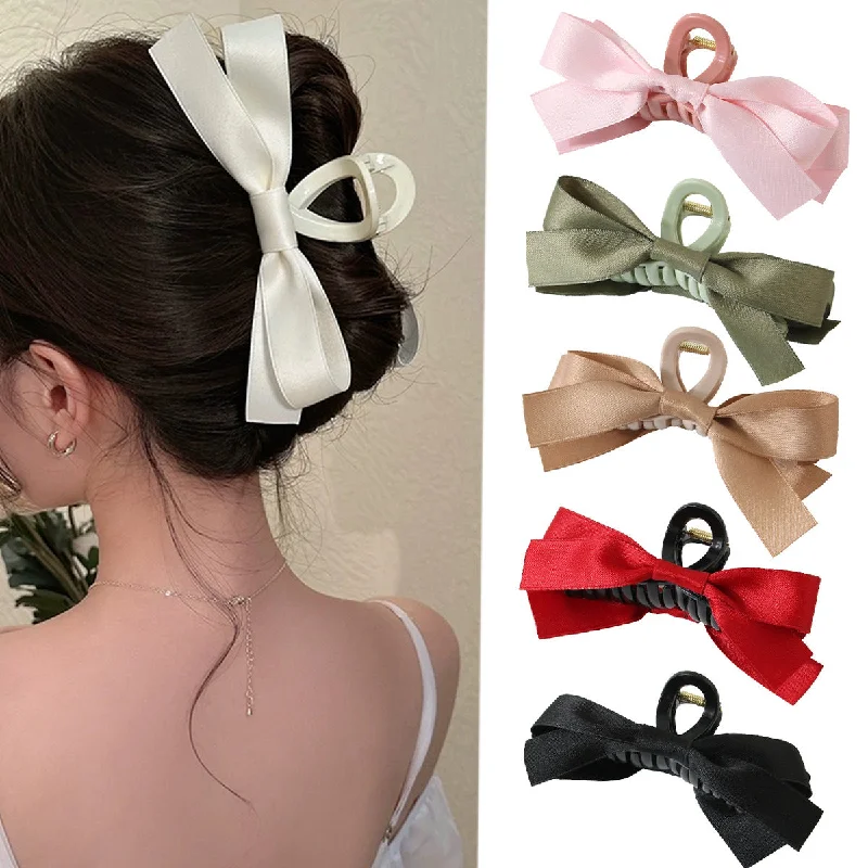 Wholesale Sweet Bow High-end Large Shark Clip