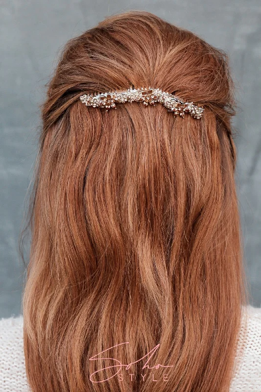 Mirabelle Crystal Hair Comb