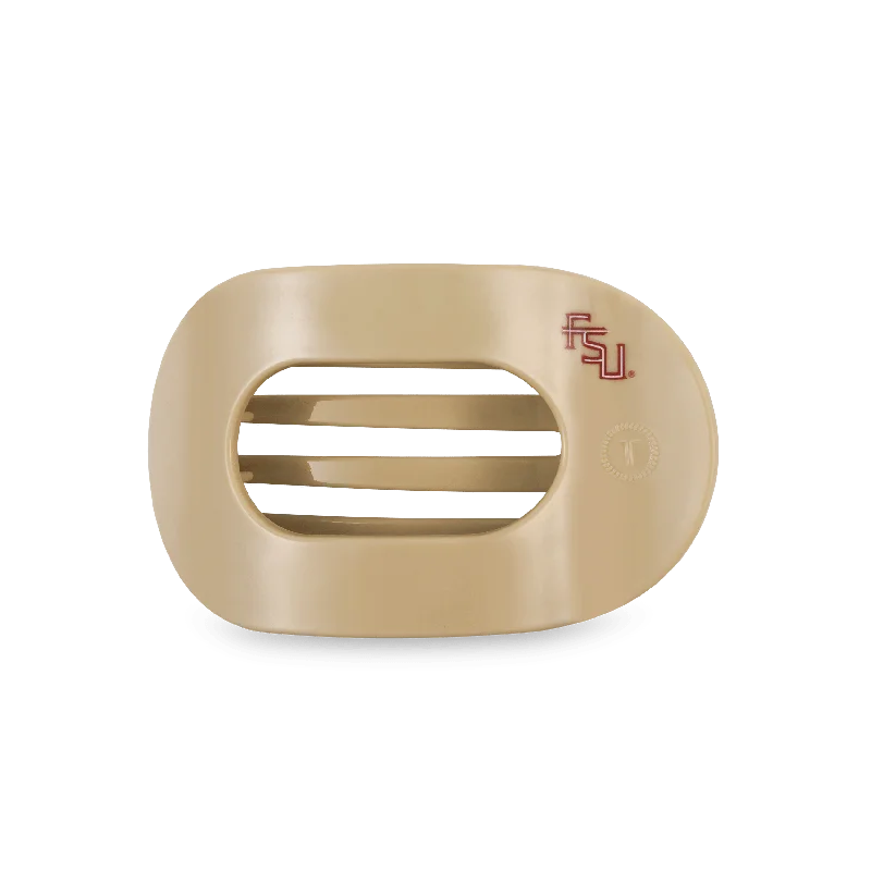 Florida State University Medium Flat Round Hair Clip