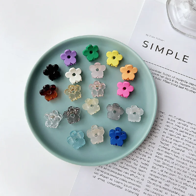 Wholesale Resin Mini Flower Grippers