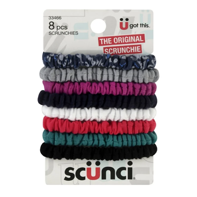 Scunci Mixed Color Scrunchies 8pcs